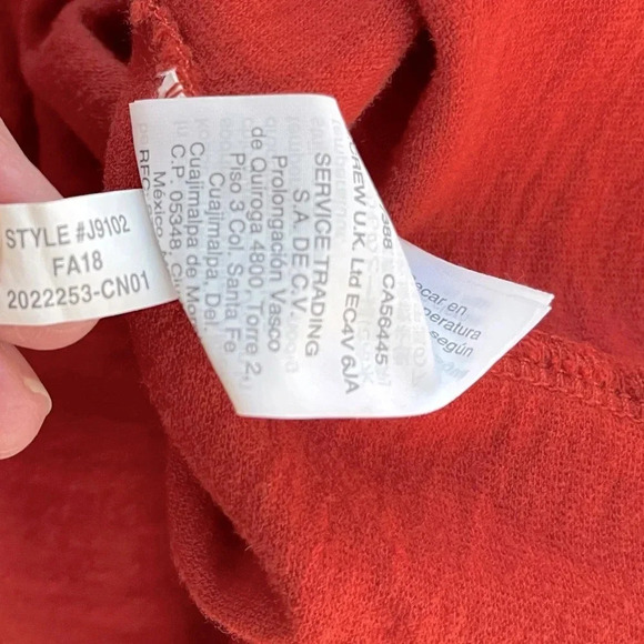 Embroidered Madewell Easy Crop Tee in Cinnamon - Picture 5 of 5